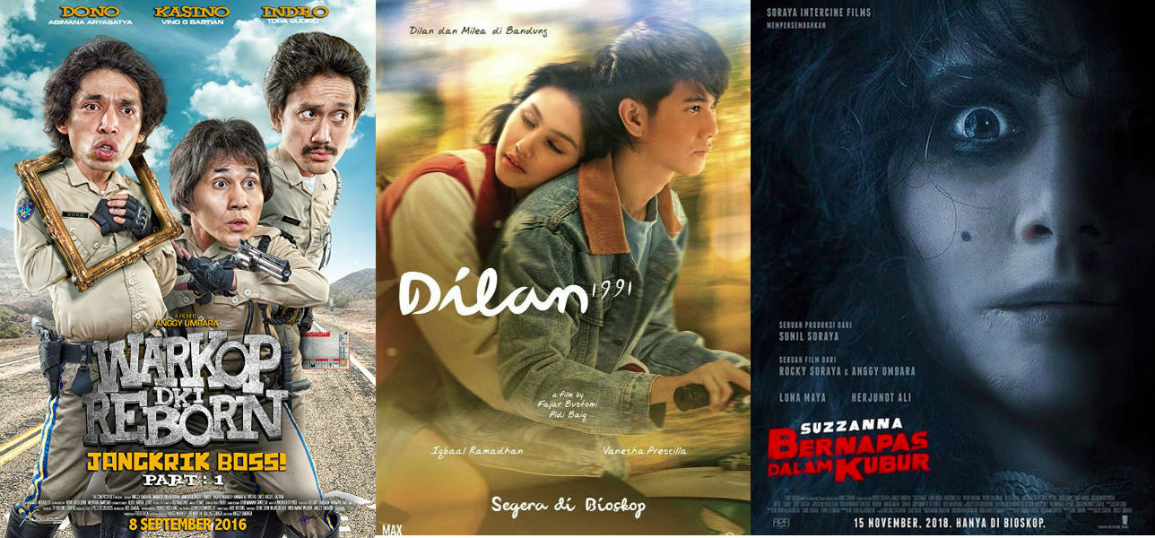 Dari Warkop Hingga Dilan Ini 10 Film Indonesia Terlaris Sepanjang Masa Movieden 
