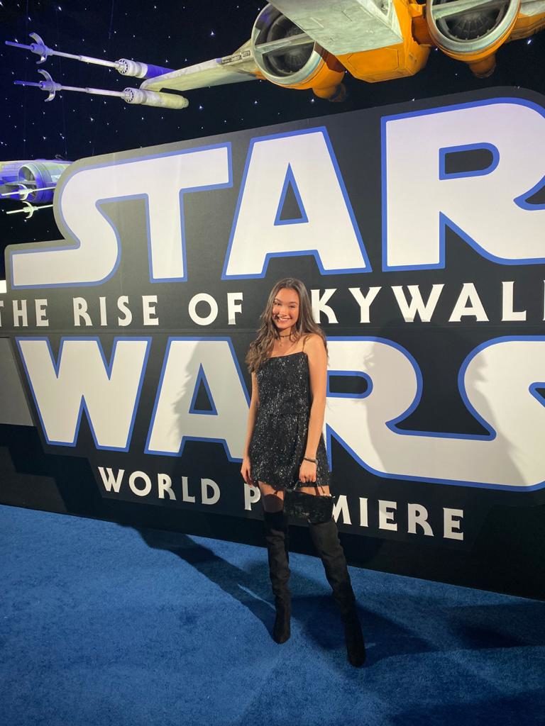 caitlin halderman perayaan star wars: the rise of skywalker